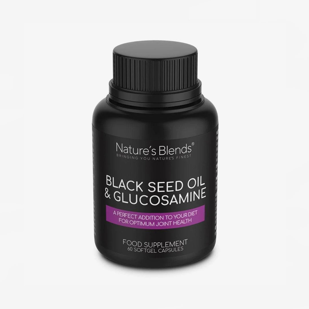 Nature's Blends Black Seed Oil & Natural Glucosamine Capsules