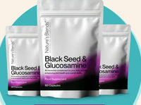 Nature's Blends Black Seed Oil & Natural Glucosamine Capsules