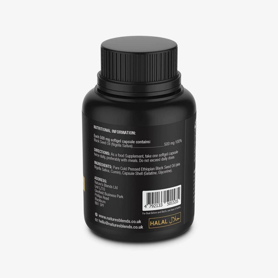 Nature's Blends Black Seed Oil Capsules