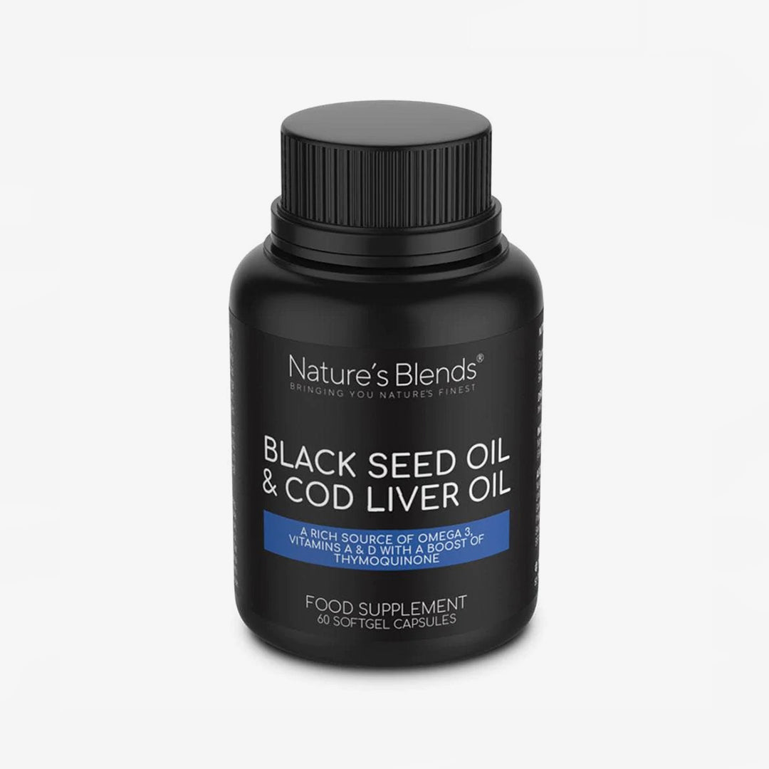 Nature's Blends Black Seed Oil & Cod Liver Oil Capsules